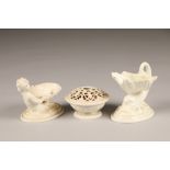 Royal Worcester China works pot Pourri dish, diameter 10cm, Royal Worcester Blanc de chine dish,