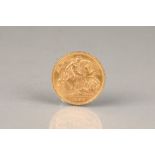 Gold half sovereign, dated 1925, 4g