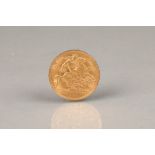 Gold half sovereign, dated 1912, 4g