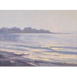 Helen M Turner (Scottish born 1937) Framed oil on canvas, signed 'Season of Mists' 30cm x 40cm