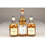 2 bottles of Dalwhinnie 15 year old single malt whisky, 43% vol, 70cl, boxed, and a Bladnoch 15 year