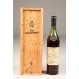 Glenlivet 1963 for the chairman, aged 21 years, bottle No. 1037, 43% volume, in wooden case