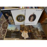 Auction Catalogues.  A carton of auction catalogues, mainly books & works of art.