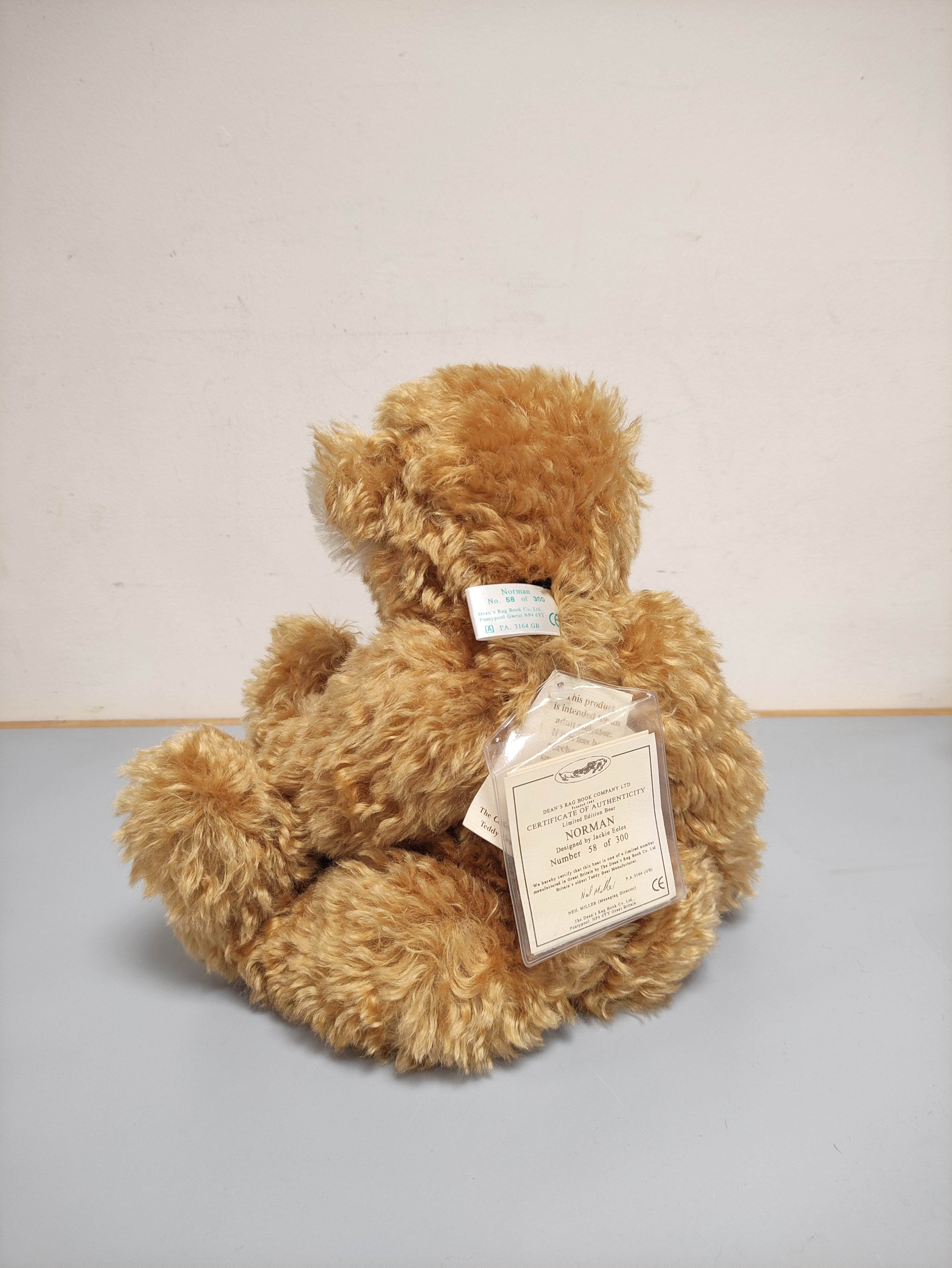 Three collector's teddy bears to include Gund Barton's Creek Collection Angela bear 86026,& two - Image 7 of 11