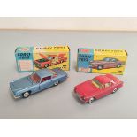 Corgi Toys- Two boxed model vehicles to include GHIA L.6.4 241 & Volvo P.1800 228 (2)