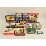 Corgi Toys- Collection of boxed corgi model toys comprising of two ltd edition 30th anniversary