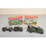 Two Lone Star Modern Army Series boxed die cast toys comprising of a Rocket Launching Lorry complete