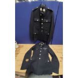 Two Royal Marine dress uniforms one by H Edgard & Sons Ltd. (2)