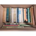 Golf. Box containing a quantity of early 20th century golf books to include Bernard Darwin The