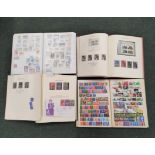 Four well filled Great Britain postage stamps albums comprising mostly of Elizabeth II issues to