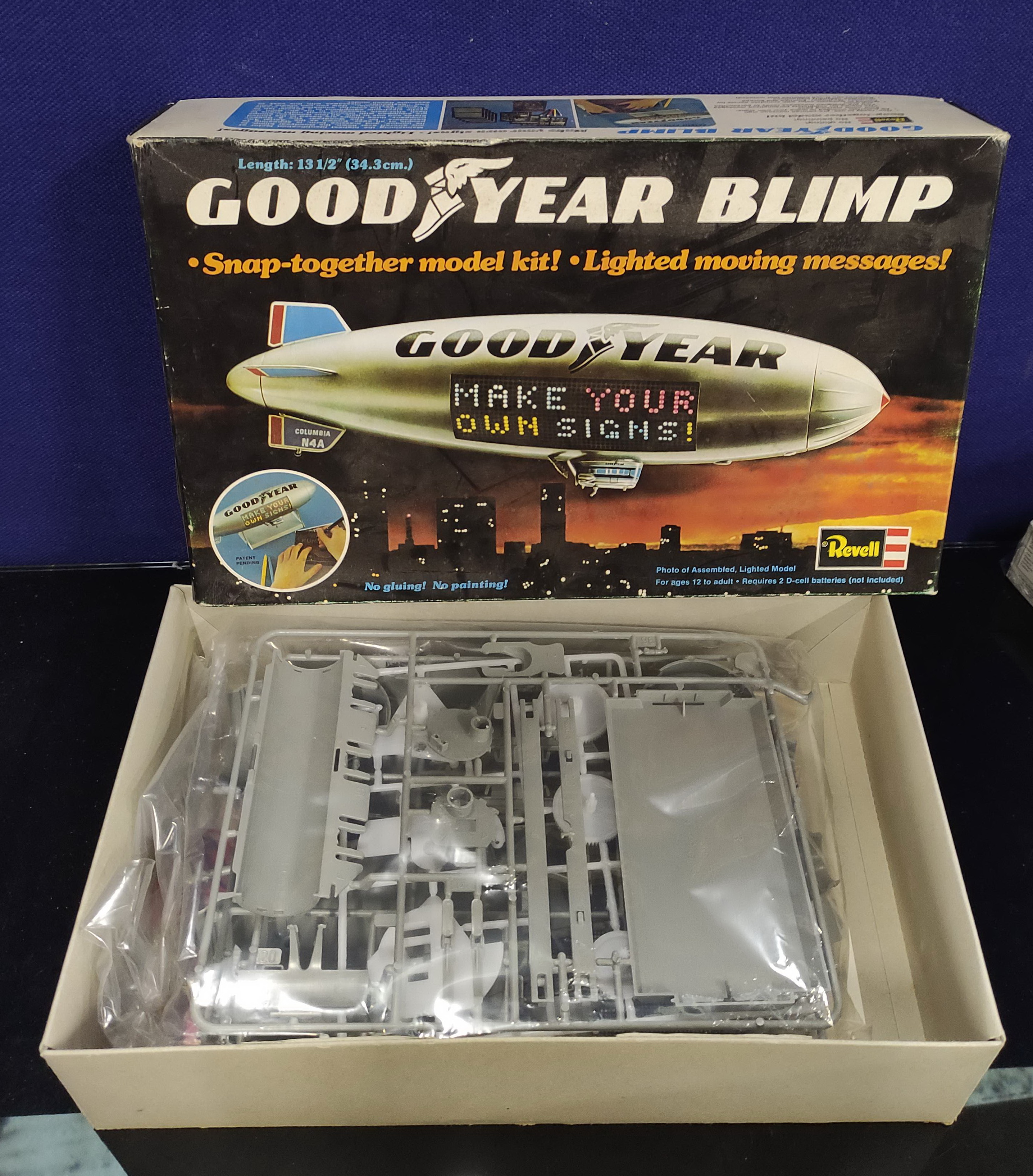 Group of boxed model vehicles including Revell Goodyear Blimp, Revell; Supermarine Spitfire MKII, - Image 3 of 4