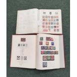 Two well filled World & Commonwealth postage stamp albums to include Japanese issues. (2)