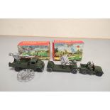 Two Lone Star Modern Army Series boxed die cast toys comprising of a Rocket Launching Lorry complete