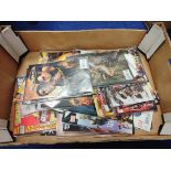 Box of Marvel X-Force comics.