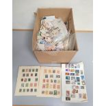 Large collection of world postage stamps dating from the Victorian era to the present day. To