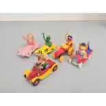Corgi Toys- Five die cast model vehicles to include four Muppets issues comprising of Kermit the