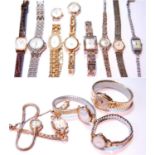 Collection of ladies' fashion wristwatches to include Sekonda.