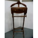 Reproduction gentleman's valet stand.