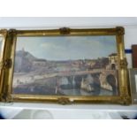 Large reproduction picture of an Italian Master painting, retailed by Rodney Bryan Productions.