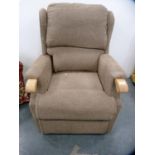 Electric reclining chair.