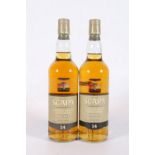 Two bottles of SCAPA 14 year old Orkney single malt Scotch whisky, 70cl 40% abv. (2)