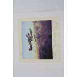 SIMON WILLIAM ATACK (b1957), At The Setting Of The Sun, print, pencil signed limited edition 31/500,