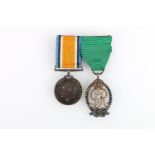 Medals of Paymaster Lieutenant Commander W J Ferrins of the Royal Naval Reserve comprising a