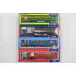 Four Corgi 1:50 scale diecast articulated lorry models to include 75602 Renault Premium