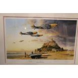 ROBERT TAYLOR (b1951), Aces on the Western Front, print, pencil signed by the artist and four