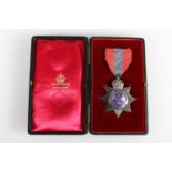 Edward VII (star variety 1903-10, c.4,500 issued) Imperial Service medal [unnamed] in Elkington & Co