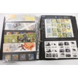 GB unused mint decimal stamp collection within one folder including booklets, strips and
