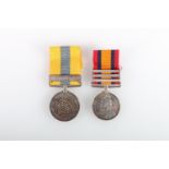 Medals of 3122 Private G Palmer of the 1st Cameron Highlanders comprising an Anglo-Boer war 1899-