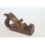 E Preston and Sons wood working plane, 25cm long.