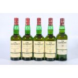 Five bottles of THE GLENLIVET 12 year old single malt Scotch whisky 70cl 40% abv. (5)