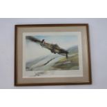 ROBERT TAYLOR (b1951), Battle Of Britain VC, print, pencil signed and dated '84, image size 31cm x