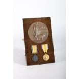 Medals of 25210 Private William Jenkinson of the Royal Scots KIA comprising a WWI war and victory