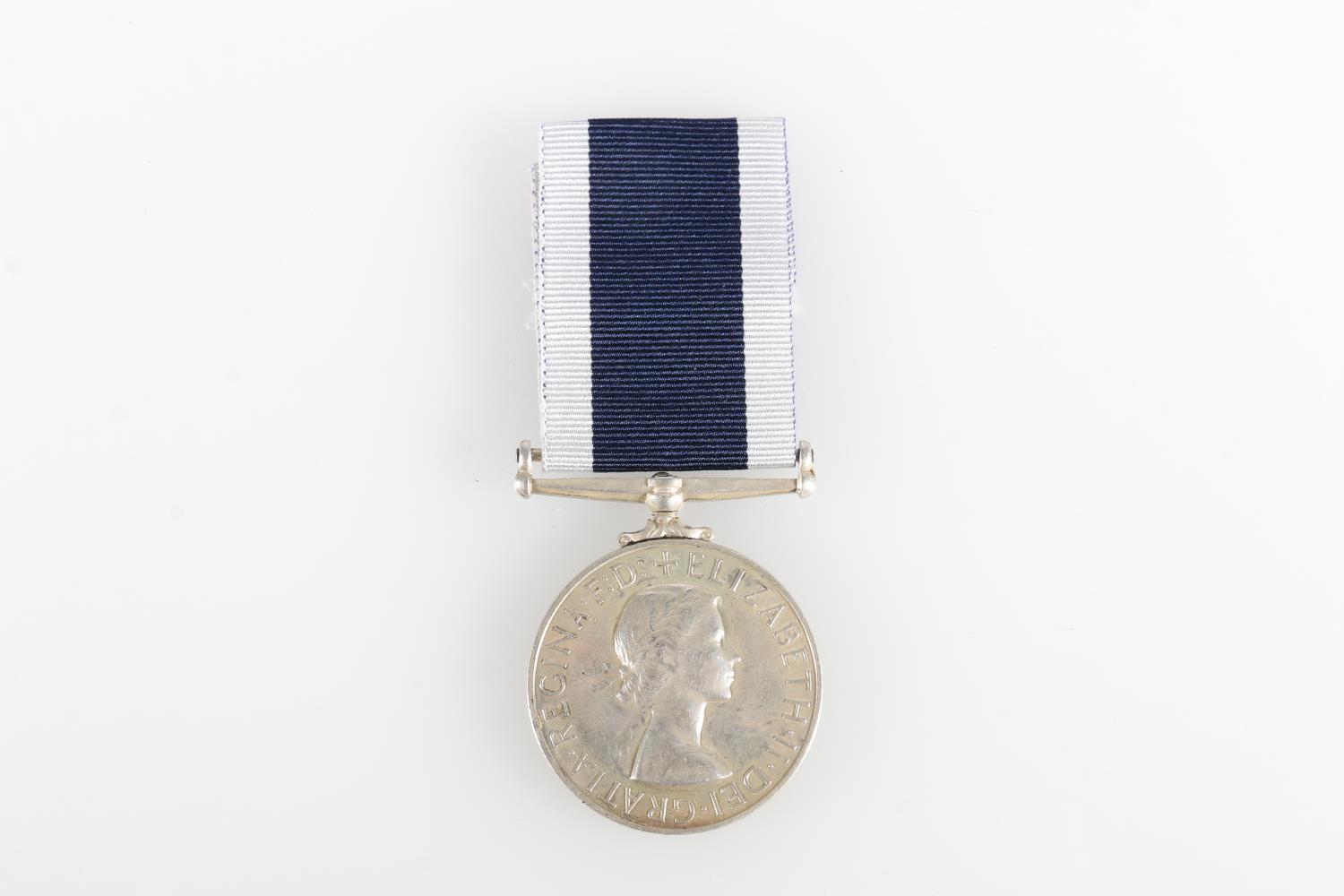 Medal of K937550 Mechanician 1st Class H G Thain of the Royal Navy comprising Elizabeth II (DEI