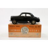 V Models (Victory Industries) Vauxhall Velox black saloon car, 1/18th electric scale model, boxed