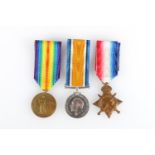 Medals of 11585 Private W Weir of the Scots Guards comprising WWI British war medal, victory medal