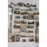 Over 300 postcards, much Scottish topographical including Arbroath, cards include real photographics