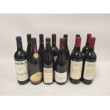 Twelve bottles of French red wine to include three bottles of Chateau Montner 2005, 75cl, 13.5% vol,