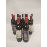 Eleven bottles of Italian red wine to include four bottles of Barone Ricasoli Chianti Classico