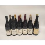 Twelve bottles of French wine to include five bottles of Terres de Galets Côtes Du Rhône 2006, 2007,