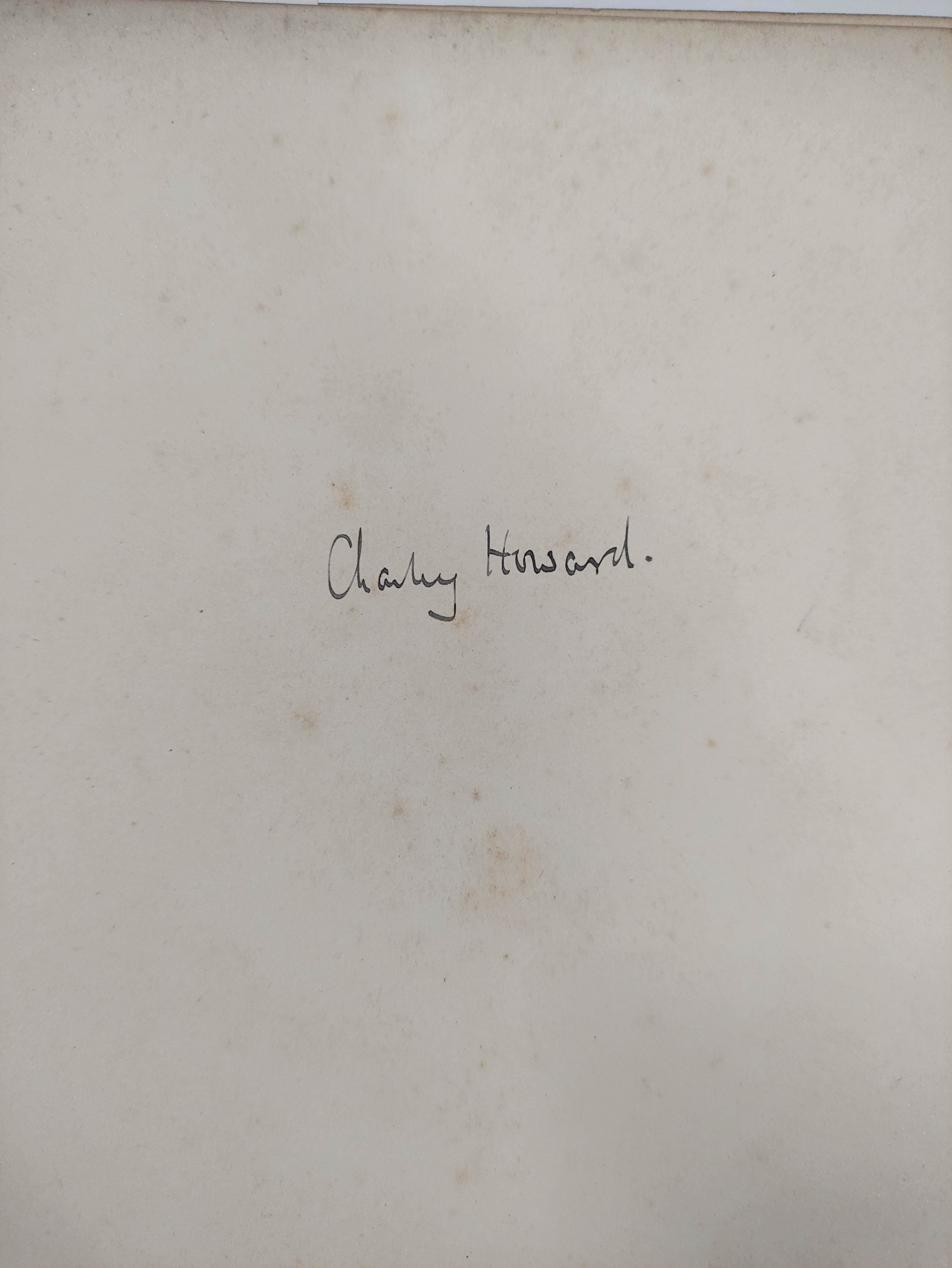 Photographs. Photograph album belonging to Charles Howard, containing a large collection of 19th - Bild 14 aus 15