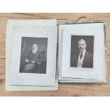 Photographs. Album of photographs relating to the Howard family including a WWI portrait and an