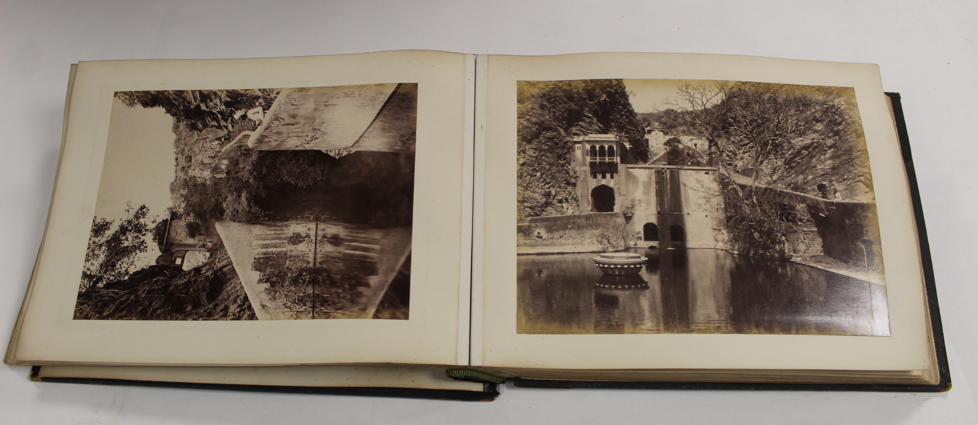 Photographs. India. Oblong folio album, poor bdgs, brds. det. but present cont. approx. 75 plate - Image 15 of 34
