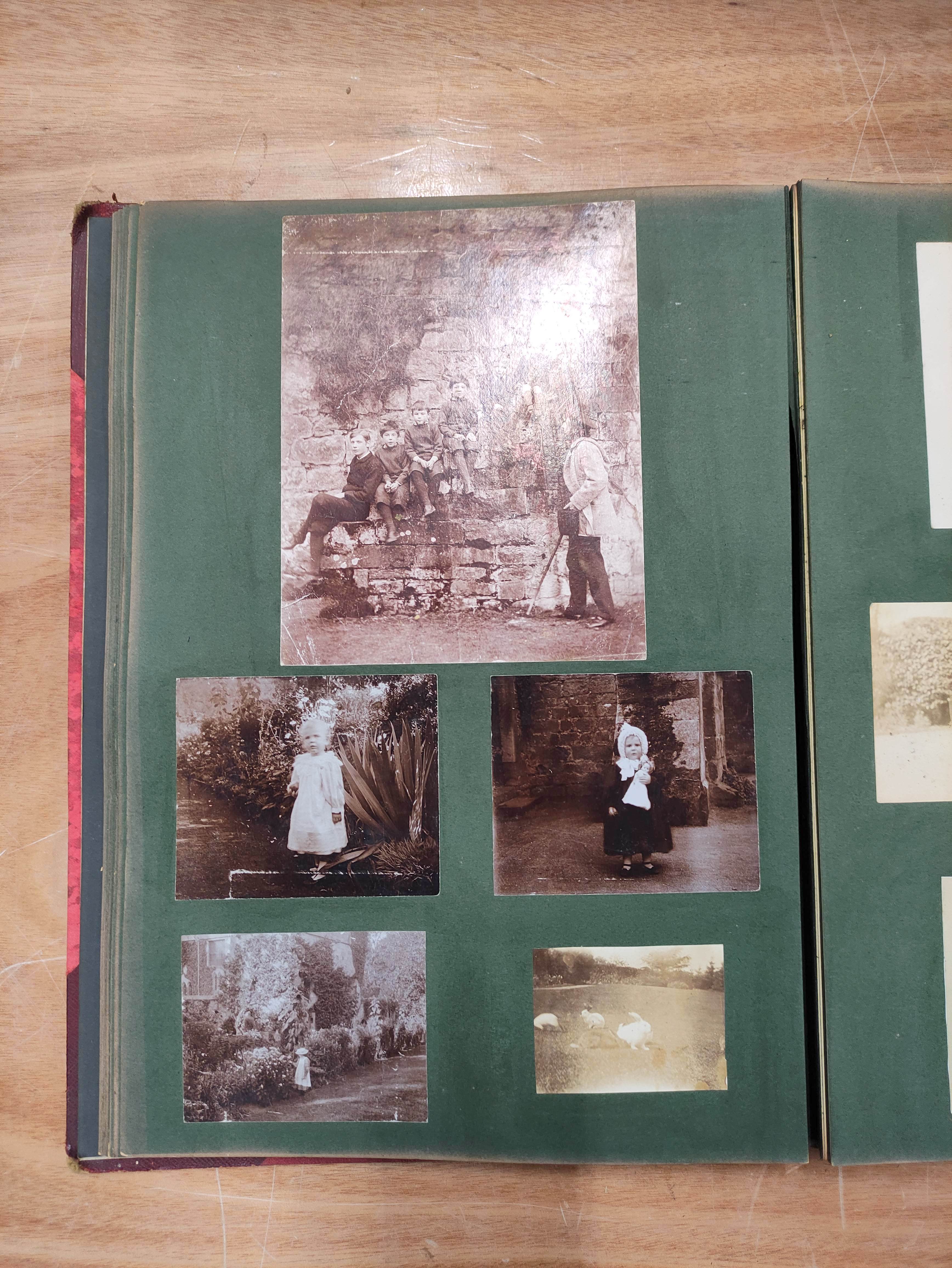 Photographs. Photograph album presented to Wilfred Roberts by his mother, containing Egyptian - Image 7 of 11