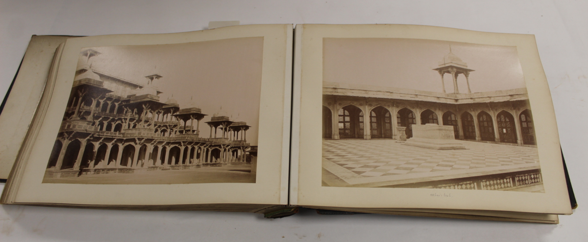 Photographs. India. Oblong folio album, poor bdgs, brds. det. but present cont. approx. 75 plate - Image 33 of 34