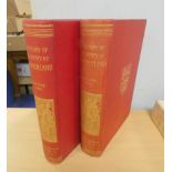 Victoria History.  The County of Cumberland. 2 vols. Illus. Folio. Orig. red cloth, bright cond.