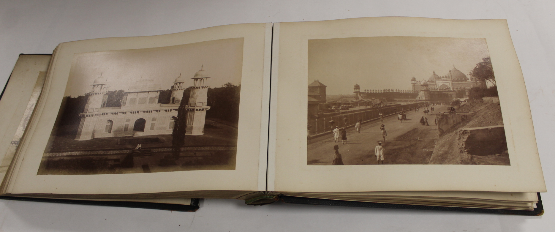 Photographs. India. Oblong folio album, poor bdgs, brds. det. but present cont. approx. 75 plate - Image 28 of 34